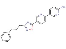 5-[3-(3-phenylpropyl)-1,2,4-oxadiazol-5-yl]-2,3'-bipyridin-6'-amine