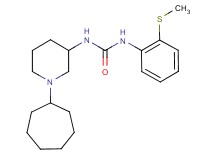 N-(1-cycloheptyl-3-piperidinyl)-N'-[2-(methylthio)phenyl]urea