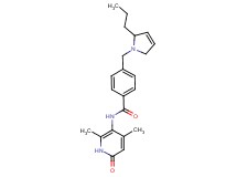 N-(2,4-dimethyl-6-oxo-1,6-dihydropyridin-3-yl)-4-[(2-propyl-2,5-dihydro-1H-pyrrol-1-yl)methyl]benzamide