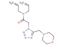 N,N-diallyl-2-[5-(4-morpholinylmethyl)-1H-tetrazol-1-yl]acetamide