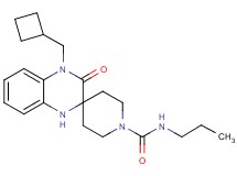 4'-(cyclobutylmethyl)-3'-oxo-N-propyl-3',4'-dihydro-1H,1'H-spiro[piperidine-4,2'-quinoxaline]-1-carboxamide