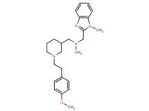 ({1-[2-(4-methoxyphenyl)ethyl]-3-piperidinyl}methyl)methyl[(1-methyl-1H-benzimidazol-2-yl)methyl]amine