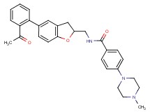 N-{[5-(2-acetylphenyl)-2,3-dihydro-1-benzofuran-2-yl]methyl}-4-(4-methyl-1-piperazinyl)benzamide