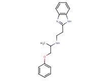 N-[2-(1H-benzimidazol-2-yl)ethyl]-1-phenoxypropan-2-amine