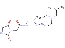 2-(2,5-dioxoimidazolidin-1-yl)-N-[(5-isobutyl-4,5,6,7-tetrahydropyrazolo[1,5-a]pyrazin-2-yl)methyl]acetamide