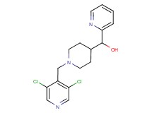 {1-[(3,5-dichloropyridin-4-yl)methyl]piperidin-4-yl}(pyridin-2-yl)methanol