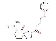 7-isopropyl-2-(4-phenoxybutanoyl)-2,7-diazaspiro[4.5]decan-6-one