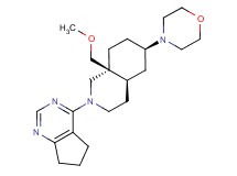 (4aR*,6R*,8aS*)-2-(6,7-dihydro-5H-cyclopenta[d]pyrimidin-4-yl)-8a-(methoxymethyl)-6-(4-morpholinyl)decahydroisoquinoline