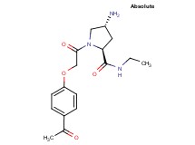 (2S,4R)-1-[(4-acetylphenoxy)acetyl]-4-amino-N-ethylpyrrolidine-2-carboxamide