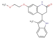 7-(2-methoxyethoxy)-4-(3-methyl-1H-indol-2-yl)-3,4-dihydroquinolin-2(1H)-one