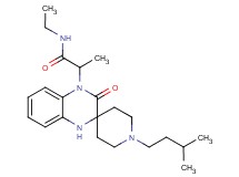 N-ethyl-2-[1-(3-methylbutyl)-3'-oxo-1'H-spiro[piperidine-4,2'-quinoxalin]-4'(3'H)-yl]propanamide