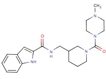 N-({1-[(4-methylpiperazin-1-yl)carbonyl]piperidin-3-yl}methyl)-1H-indole-2-carboxamide