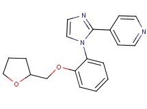 4-{1-[2-(tetrahydrofuran-2-ylmethoxy)phenyl]-1H-imidazol-2-yl}pyridine