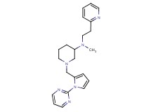 N-methyl-N-[2-(2-pyridinyl)ethyl]-1-{[1-(2-pyrimidinyl)-1H-pyrrol-2-yl]methyl}-3-piperidinamine