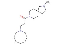 8-(3-azocan-1-ylpropanoyl)-2-methyl-2,8-diazaspiro[4.5]decane