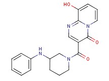 3-[(3-anilino-1-piperidinyl)carbonyl]-9-hydroxy-4H-pyrido[1,2-a]pyrimidin-4-one