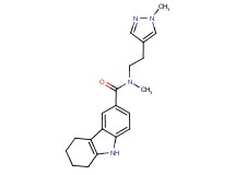 N-methyl-N-[2-(1-methyl-1H-pyrazol-4-yl)ethyl]-2,3,4,9-tetrahydro-1H-carbazole-6-carboxamide