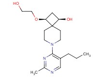 (1R*,3S*)-3-(2-hydroxyethoxy)-7-(2-methyl-5-propyl-4-pyrimidinyl)-7-azaspiro[3.5]nonan-1-ol