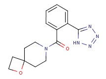7-[2-(1H-tetrazol-5-yl)benzoyl]-1-oxa-7-azaspiro[3.5]nonane