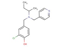 4-{[sec-butyl(pyridin-4-ylmethyl)amino]methyl}-2-chlorophenol