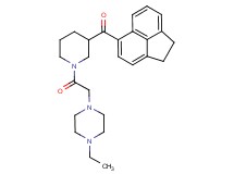 1,2-dihydro-5-acenaphthylenyl{1-[(4-ethyl-1-piperazinyl)acetyl]-3-piperidinyl}methanone