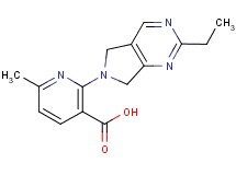 2-(2-ethyl-5,7-dihydro-6H-pyrrolo[3,4-d]pyrimidin-6-yl)-6-methylnicotinic acid