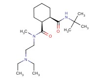 (1S*,2R*)-N'-(tert-butyl)-N-[2-(diethylamino)ethyl]-N-methylcyclohexane-1,2-dicarboxamide