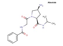 N-benzoylglycyl-(4S)-4-amino-N-isopropyl-L-prolinamide