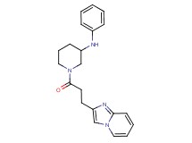 1-(3-imidazo[1,2-a]pyridin-2-ylpropanoyl)-N-phenyl-3-piperidinamine