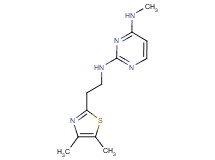 N~2~-[2-(4,5-dimethyl-1,3-thiazol-2-yl)ethyl]-N~4~-methylpyrimidine-2,4-diamine