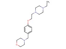4-{4-[2-(4-ethylpiperazin-1-yl)ethoxy]benzyl}morpholine