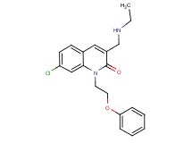 7-chloro-3-[(ethylamino)methyl]-1-(2-phenoxyethyl)-2(1H)-quinolinone