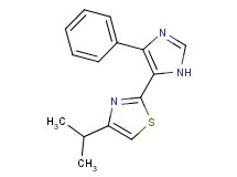 4-isopropyl-2-(4-phenyl-1H-imidazol-5-yl)-1,3-thiazole