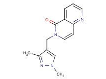 6-[(1,3-dimethyl-1H-pyrazol-4-yl)methyl]-1,6-naphthyridin-5(6H)-one
