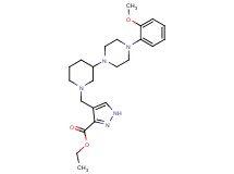 ethyl 4-({3-[4-(2-methoxyphenyl)-1-piperazinyl]-1-piperidinyl}methyl)-1H-pyrazole-3-carboxylate