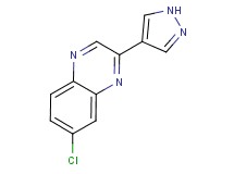7-chloro-2-(1H-pyrazol-4-yl)quinoxaline