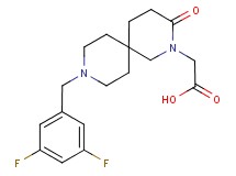 [9-(3,5-difluorobenzyl)-3-oxo-2,9-diazaspiro[5.5]undec-2-yl]acetic acid