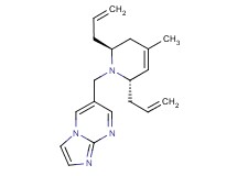 6-{[(2S*,6S*)-2,6-diallyl-4-methyl-3,6-dihydropyridin-1(2H)-yl]methyl}imidazo[1,2-a]pyrimidine