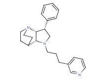 (3R*,3aR*,7aR*)-3-phenyl-1-(3-pyridin-3-ylpropyl)octahydro-4,7-ethanopyrrolo[3,2-b]pyridine