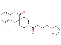 1-[4-(1-pyrrolidinyl)butanoyl]-1',4'-dihydro-3'H-spiro[piperidine-4,2'-quinoxalin]-3'-one
