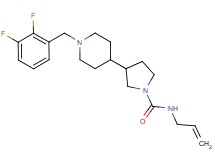 N-allyl-3-[1-(2,3-difluorobenzyl)-4-piperidinyl]-1-pyrrolidinecarboxamide