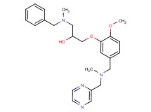 1-[benzyl(methyl)amino]-3-(2-methoxy-5-{[methyl(2-pyrazinylmethyl)amino]methyl}phenoxy)-2-propanol