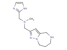 (1H-imidazol-2-ylmethyl)methyl(5,6,7,8-tetrahydro-4H-pyrazolo[1,5-a][1,4]diazepin-2-ylmethyl)amine