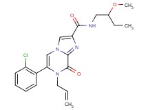 7-allyl-6-(2-chlorophenyl)-N-(2-methoxybutyl)-8-oxo-7,8-dihydroimidazo[1,2-a]pyrazine-2-carboxamide