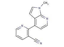 2-(1-methyl-1H-pyrrolo[2,3-b]pyridin-4-yl)nicotinonitrile