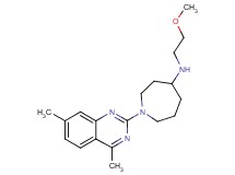 1-(4,7-dimethyl-2-quinazolinyl)-N-(2-methoxyethyl)-4-azepanamine