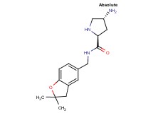 (2S,4R)-4-amino-N-[(2,2-dimethyl-2,3-dihydro-1-benzofuran-5-yl)methyl]pyrrolidine-2-carboxamide
