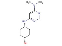 trans-4-{[6-(dimethylamino)-4-pyrimidinyl]amino}cyclohexanol