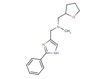 N-methyl-1-(2-phenyl-1H-imidazol-4-yl)-N-(tetrahydro-2-furanylmethyl)methanamine bis(trifluoroacetate)