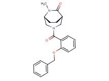 (1S*,5R*)-3-[2-(benzyloxy)benzoyl]-6-methyl-3,6-diazabicyclo[3.2.2]nonan-7-one